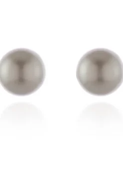 Women Cachet London Mac 10 Earrings Platinum Pearl