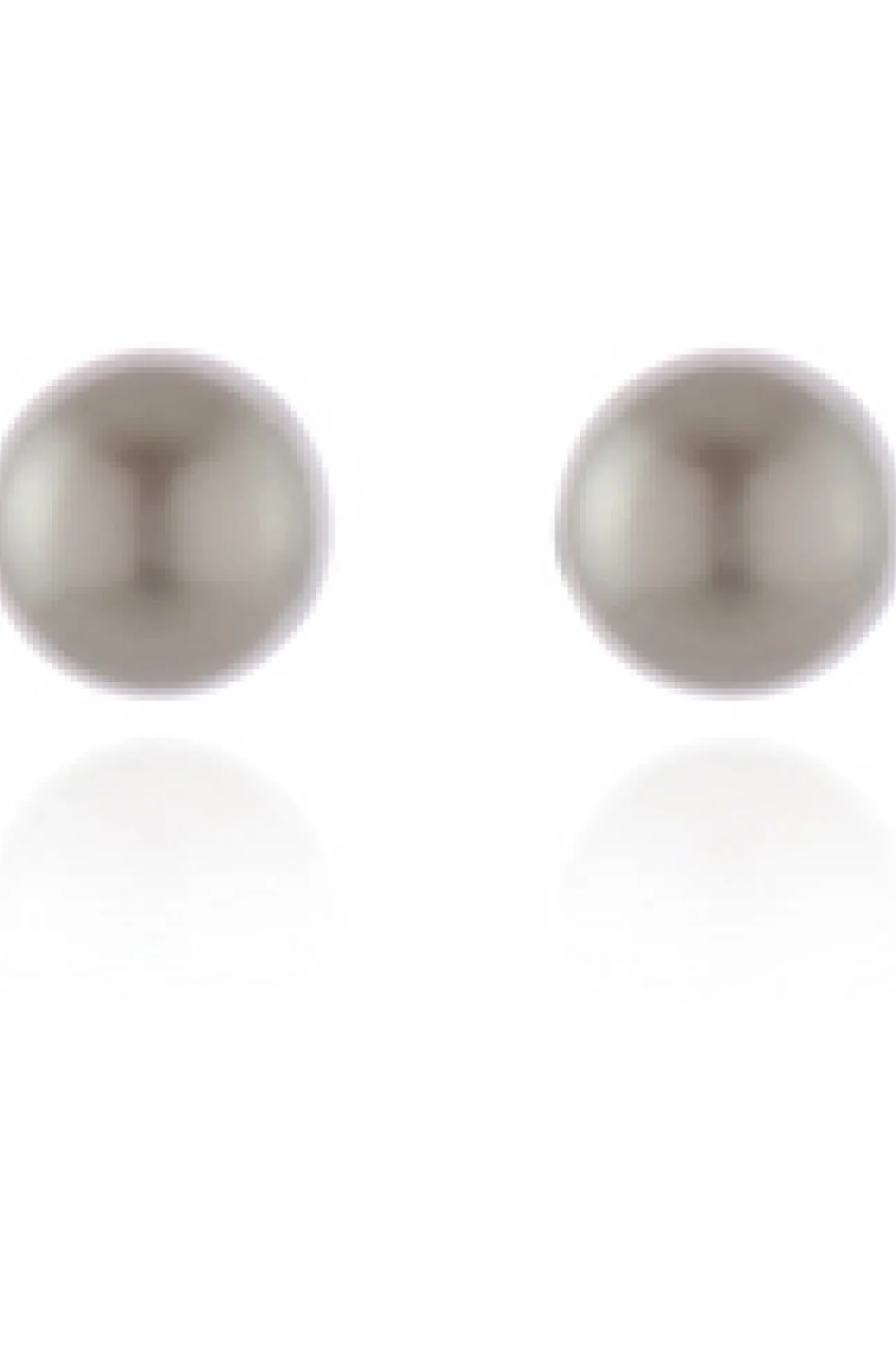 Women Cachet London Mac 10 Earrings Platinum Pearl
