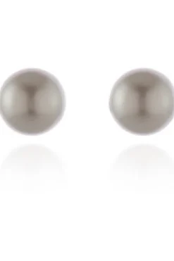 Women Cachet London Mac 12 Earrings Platinum Pearl