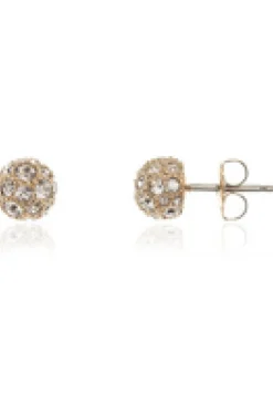 Women Cachet London Pom Pom Earrings 18Ct Plated