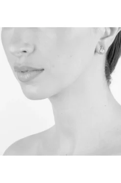 Women Cachet London Posy Simple Earrings Platinum Plated