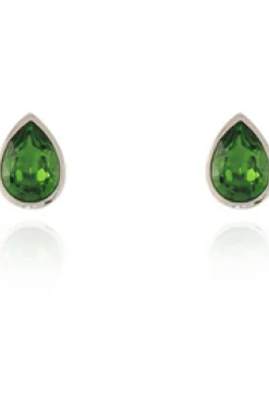 Women Cachet London Ran Earrings Fern Crystal Platinum