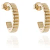 Women Cachet London Ricci 15Mm Hoop Earrings 18Ct Plated