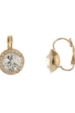Women Cachet London Sosie Pavee Earrings 18Ct Plated