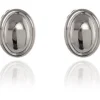 Women Cachet London Vega Polished Clip-On Earrings Platinum