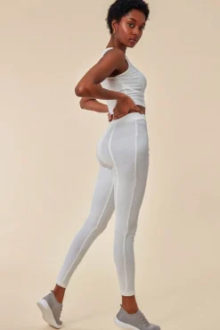 Women Cosmochic High Neck Crop Top With Leggings Set