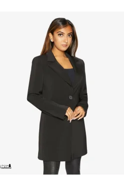 Women De La Creme Fashions Colla Formal Longline Blazer