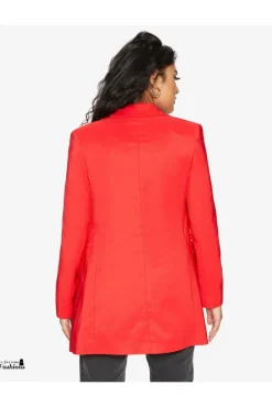 Women De La Creme Fashions Colla Formal Longline Blazer