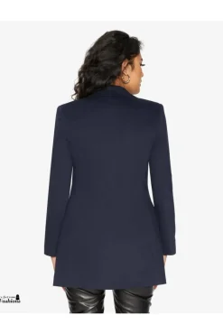 Women De La Creme Fashions Colla Formal Longline Blazer