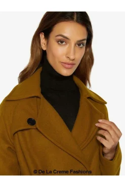 Women De La Creme Fashions Diana Wrap Around Duster Coat