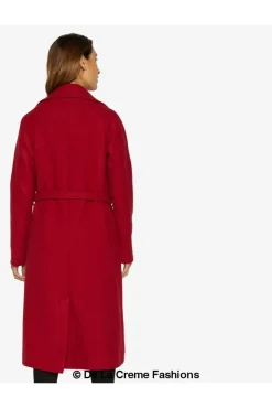 Women De La Creme Fashions Diana Wrap Around Duster Coat