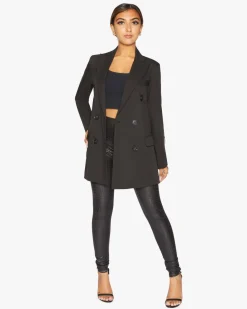 Women De La Creme Fashions Jenna Double Breasted Blazer