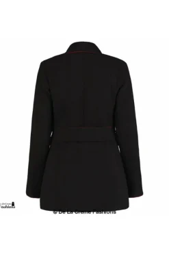 Women De La Creme Fashions Military Style Pea Coat