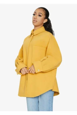 Women De La Creme Fashions Oversized Patch Pocket Shacket