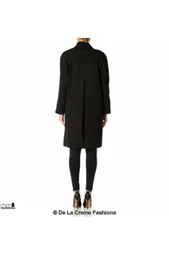 Women De La Creme Fashions Oversized Knee Length Swing Coat