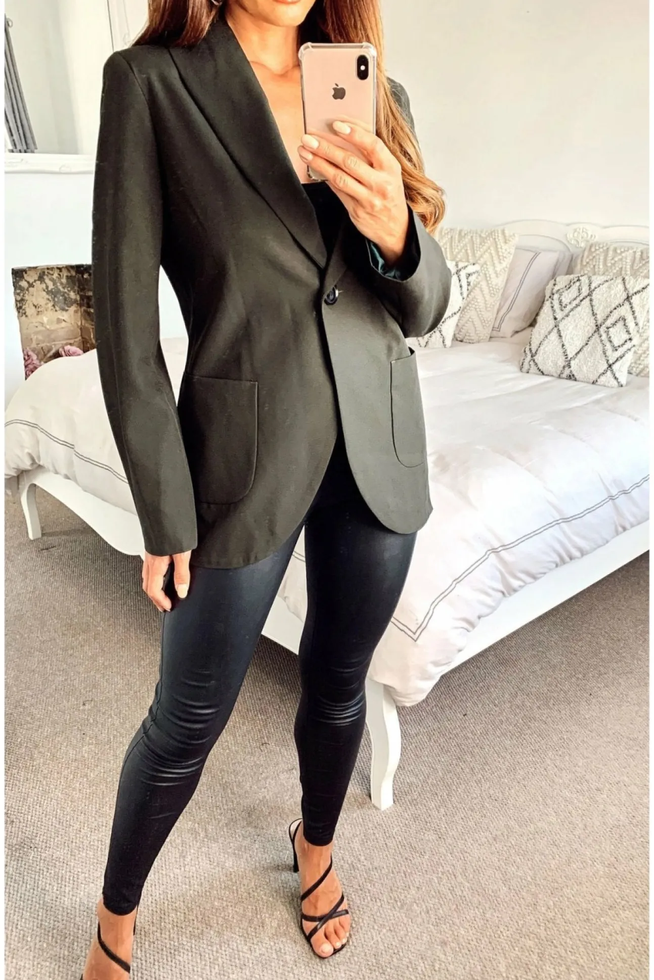 Women De La Creme Fashions Patch Pocket Tailored Fit Blazer