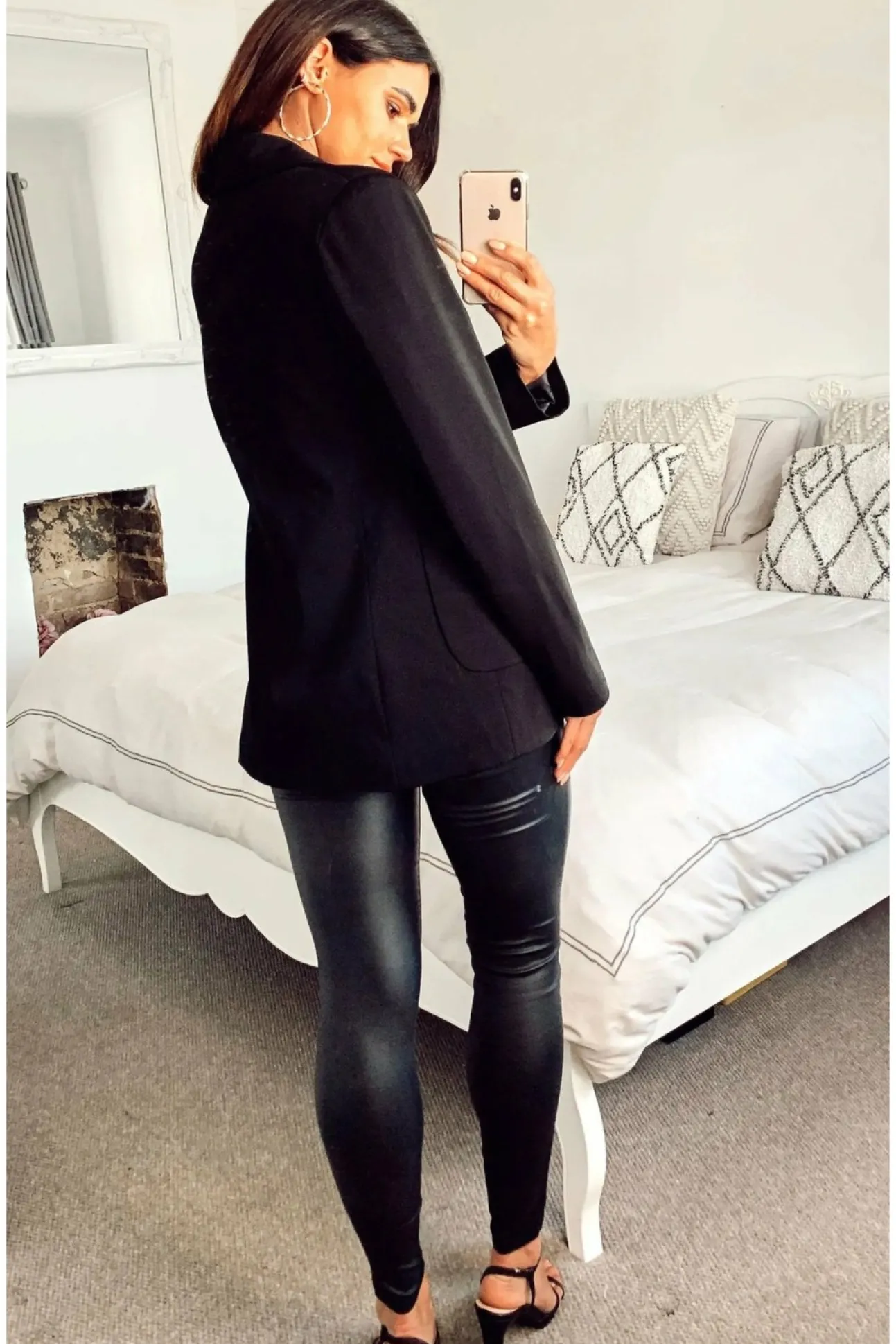 Women De La Creme Fashions Patch Pocket Tailored Fit Blazer