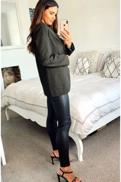 Women De La Creme Fashions Patch Pocket Tailored Fit Blazer