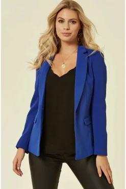Women De La Creme Fashions Petite Royal Blazer