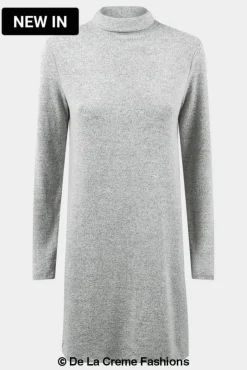 Women De La Creme Fashions Soft Fleece Jumper Dress