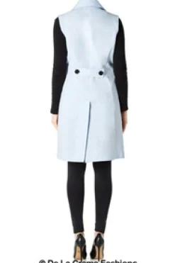 Women De La Creme Fashions Spring Summer Hip Length Blazer Coat
