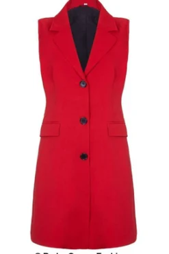 Women De La Creme Fashions Spring Summer Hip Length Blazer Coat
