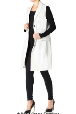 Women De La Creme Fashions Spring Summer Hip Length Blazer Coat