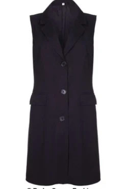 Women De La Creme Fashions Spring Summer Hip Length Blazer Coat