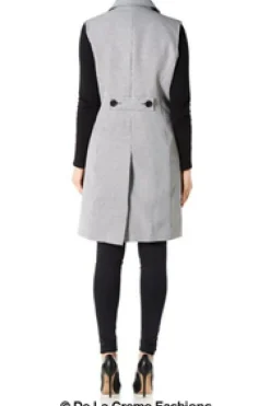 Women De La Creme Fashions Spring Summer Hip Length Blazer Coat