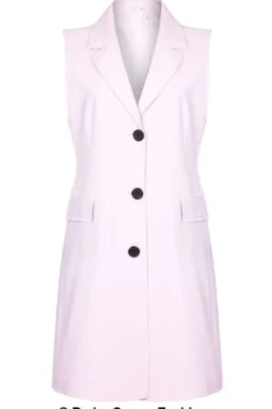 Women De La Creme Fashions Spring Summer Hip Length Blazer Coat
