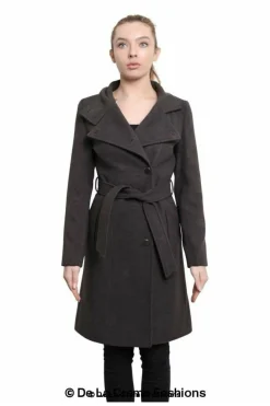 Women De La Creme Fashions Women Hip Length Keep It Simple Coat