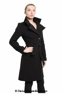 Women De La Creme Fashions Women Hip Length Keep It Simple Coat