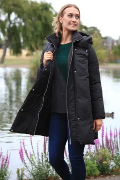 Women Double Second Double Fastening Puffer Coat