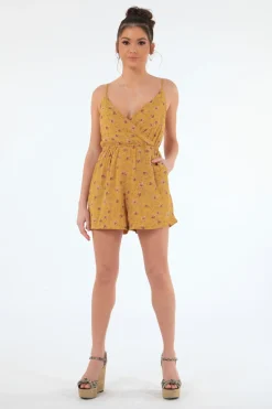 Women Double Second Floral Playsuit