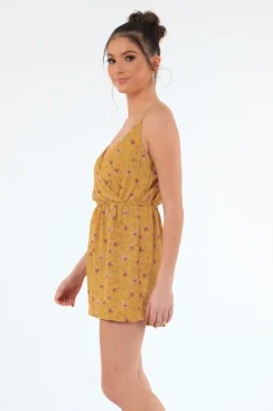 Women Double Second Floral Playsuit