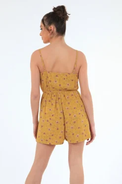 Women Double Second Floral Playsuit