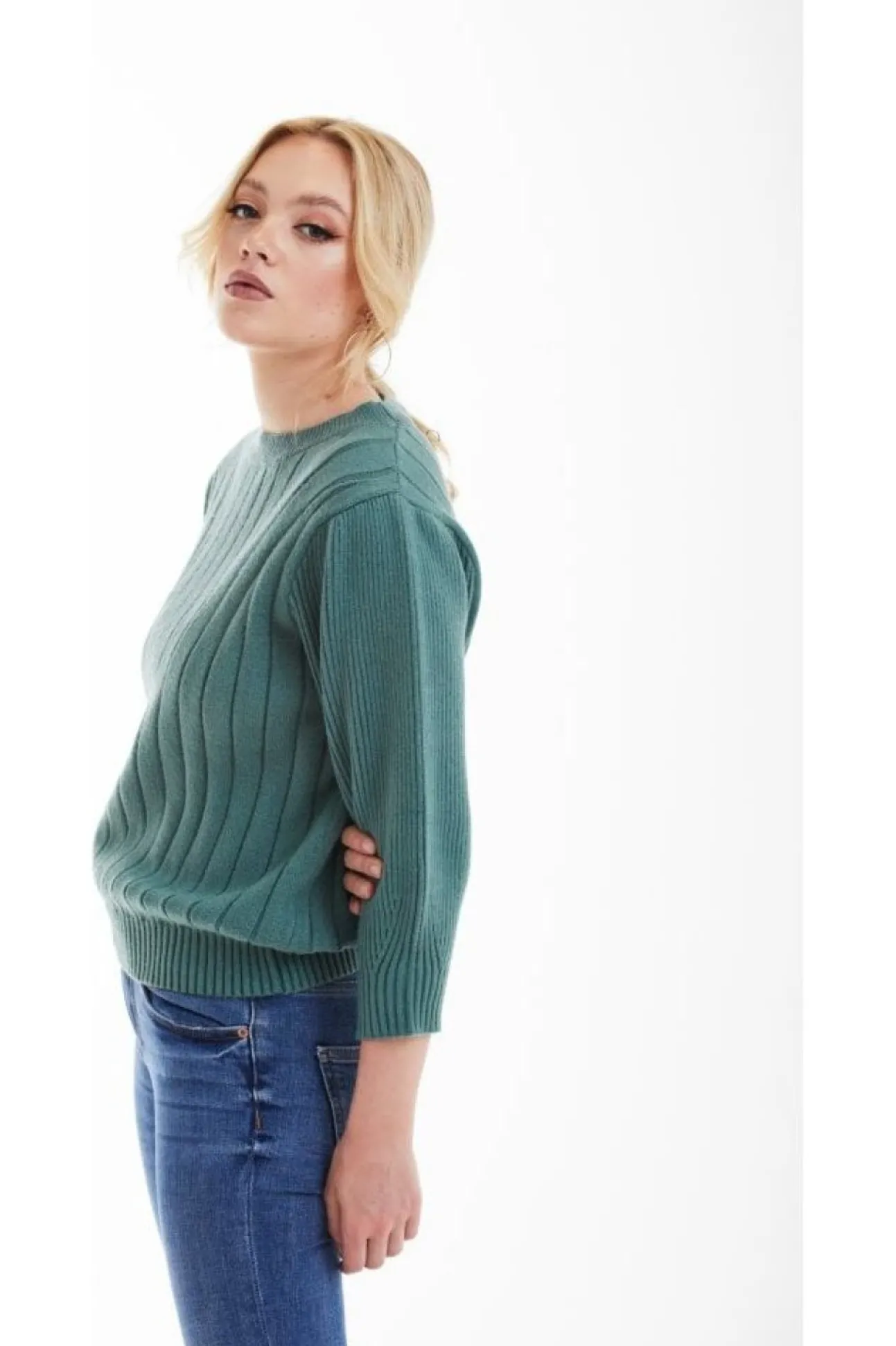 Women Double Second Knit Jumper