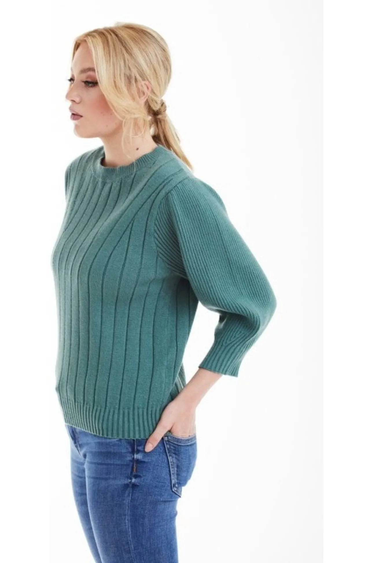 Women Double Second Knit Jumper