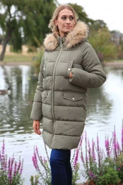 Women Double Second Oversized Long Duvet Coat