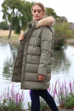 Women Double Second Oversized Long Duvet Coat