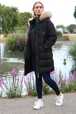 Women Double Second Oversized Long Duvet Coat