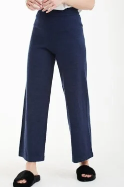 Women Double Second Wide Leg Knit Jogger