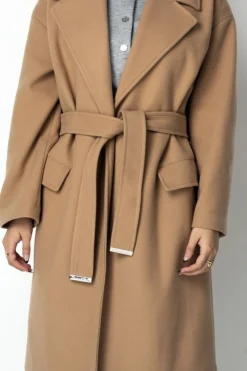 Women Double Second Wrap Collar Coat