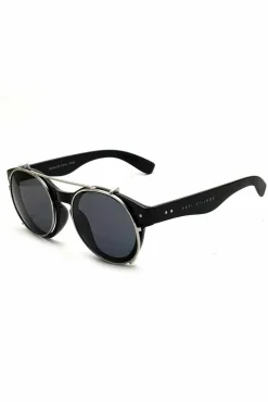 Women East Village 'Brawler' Metal With Solid Smoke Lens