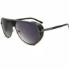 Women East Village Side Shield Aviator 'Jordan' In /Gunmetal