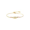Women Elka London Alexa Flower Metal Bracelet