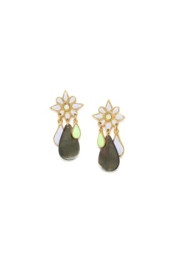 Women Elka London Alexa Flower Top Post Earrings