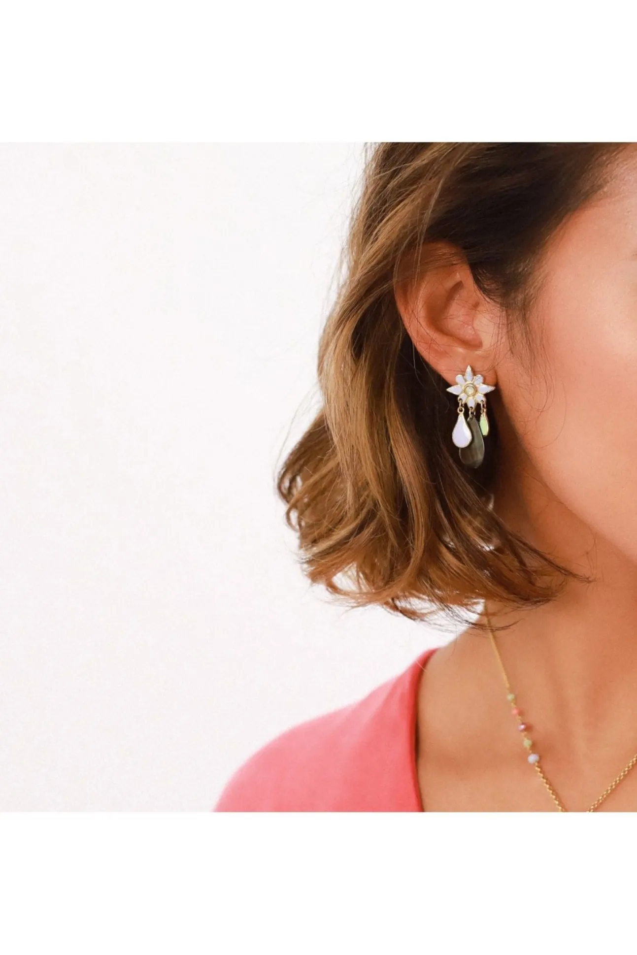Women Elka London Alexa Flower Top Post Earrings