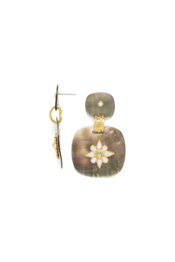 Women Elka London Alexa *Xl Post Blacklip Earrings