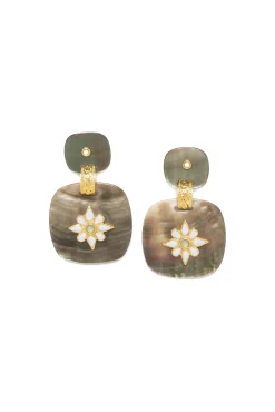 Women Elka London Alexa *Xl Post Blacklip Earrings